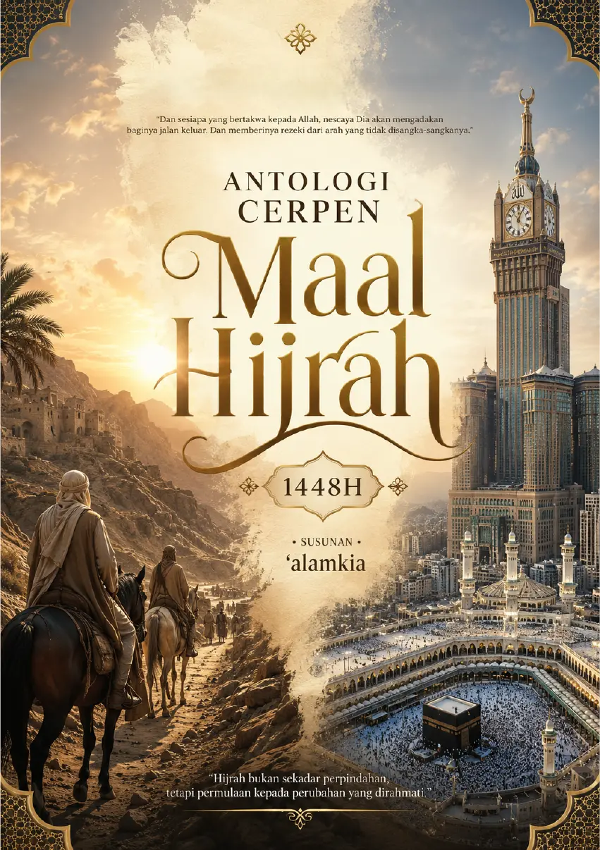 Kulit e-buku Antologi Cerpen Maal Hijrah 1448H